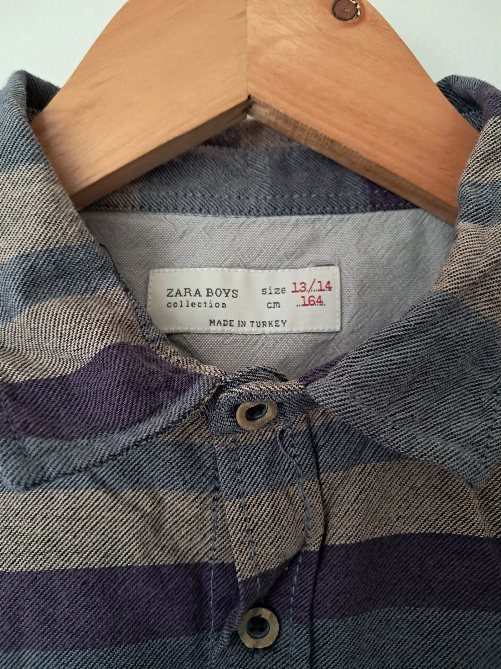 Camisa manga longa 13-14 anos zara – photo 2